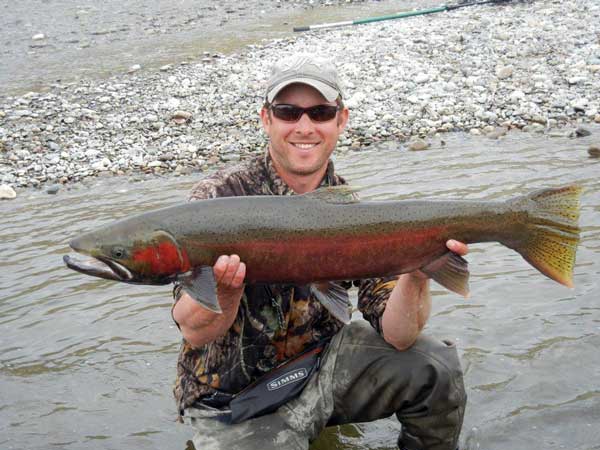 Salmon River Fishing, Steelhead Catch