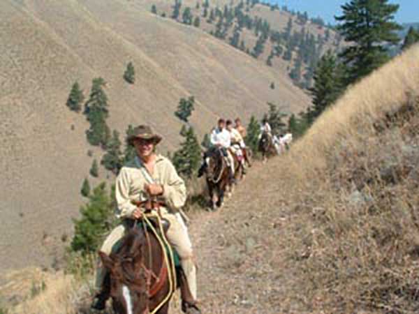 Horseback riding, Lewis & Clark trails