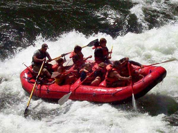 Whitewater River rafting on Salmon River